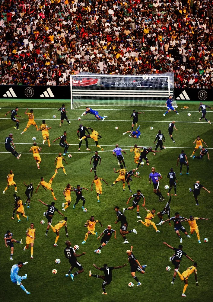 Soweto Derby 1/25 Limited Edition A1 Fine Art DiaMount®