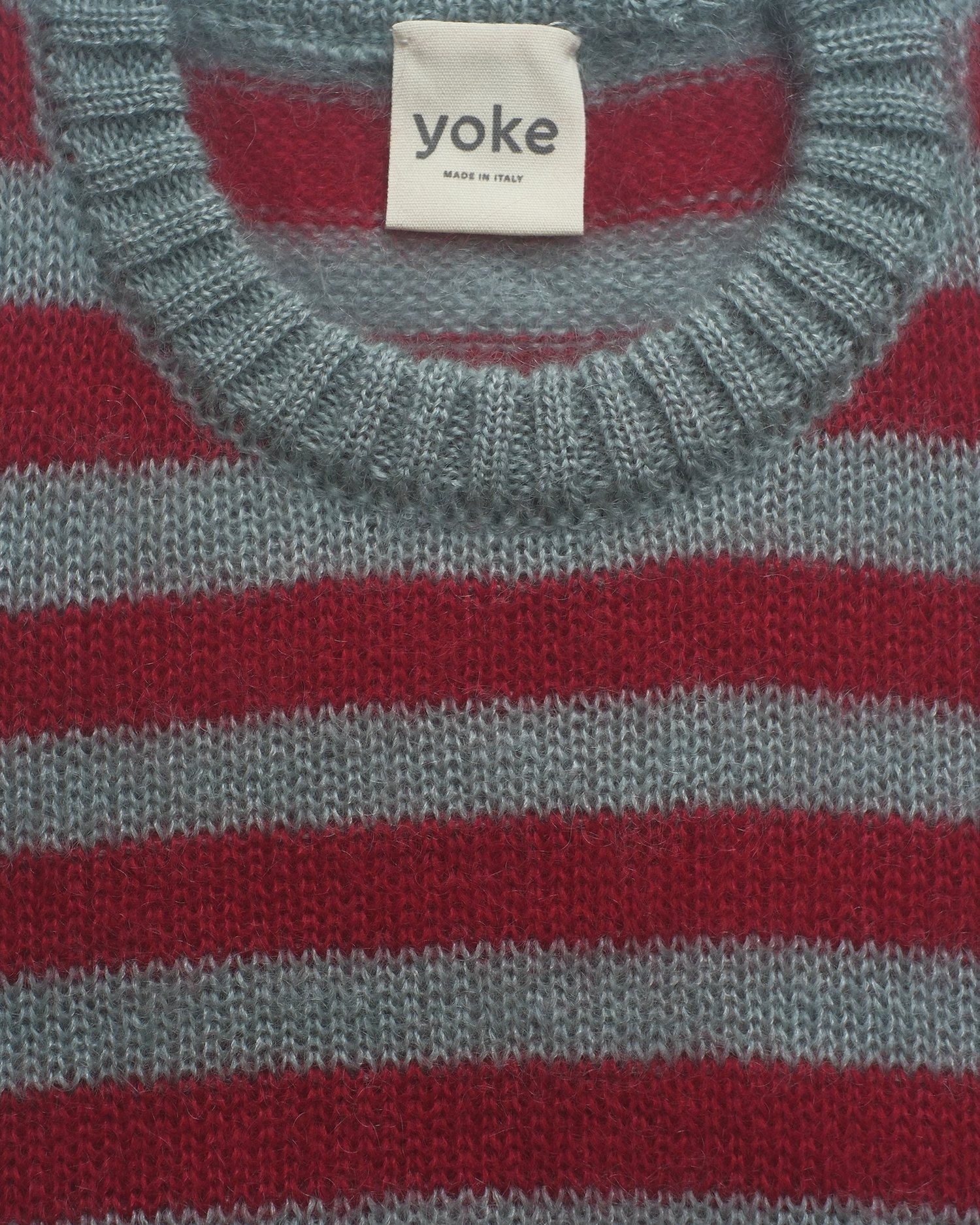 Brushed Mohair Stripe Vest — yoke studio