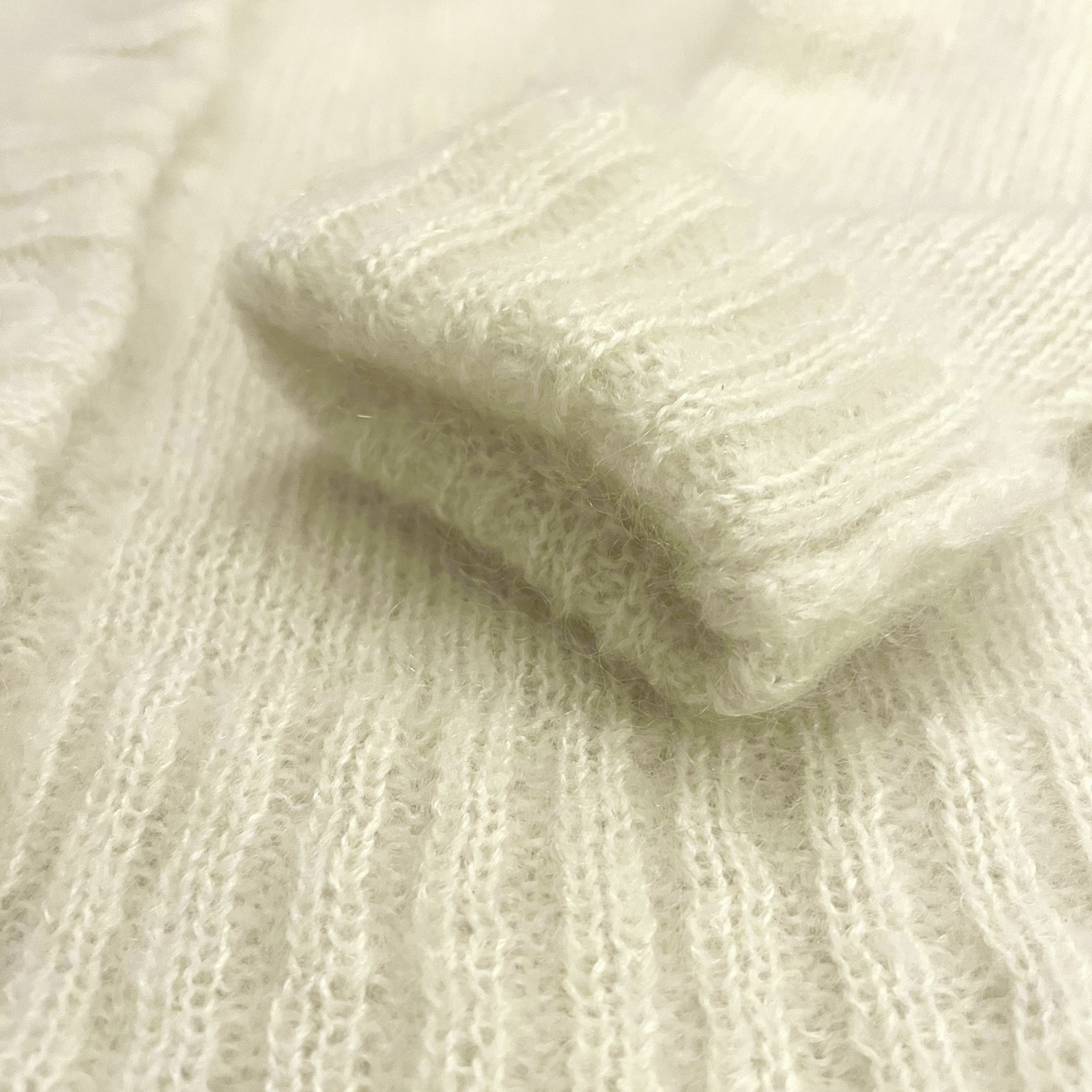 トップス 25SS yoke SLIK MOHAIR WOOL CARDIGAN YOKE CARDIGAN 25SS TREE JACQUARD MOHAIR BUTTONED CARIGAN 2