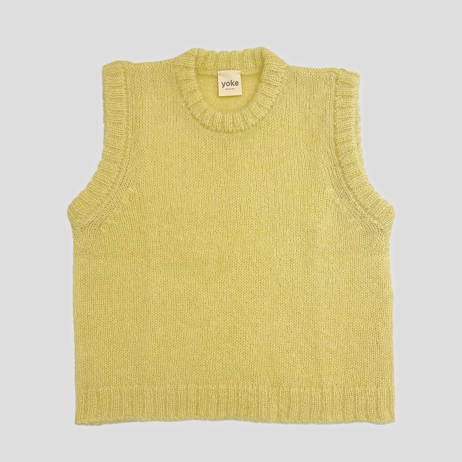 Yoke Brushed Mohair Tank — yoke studio