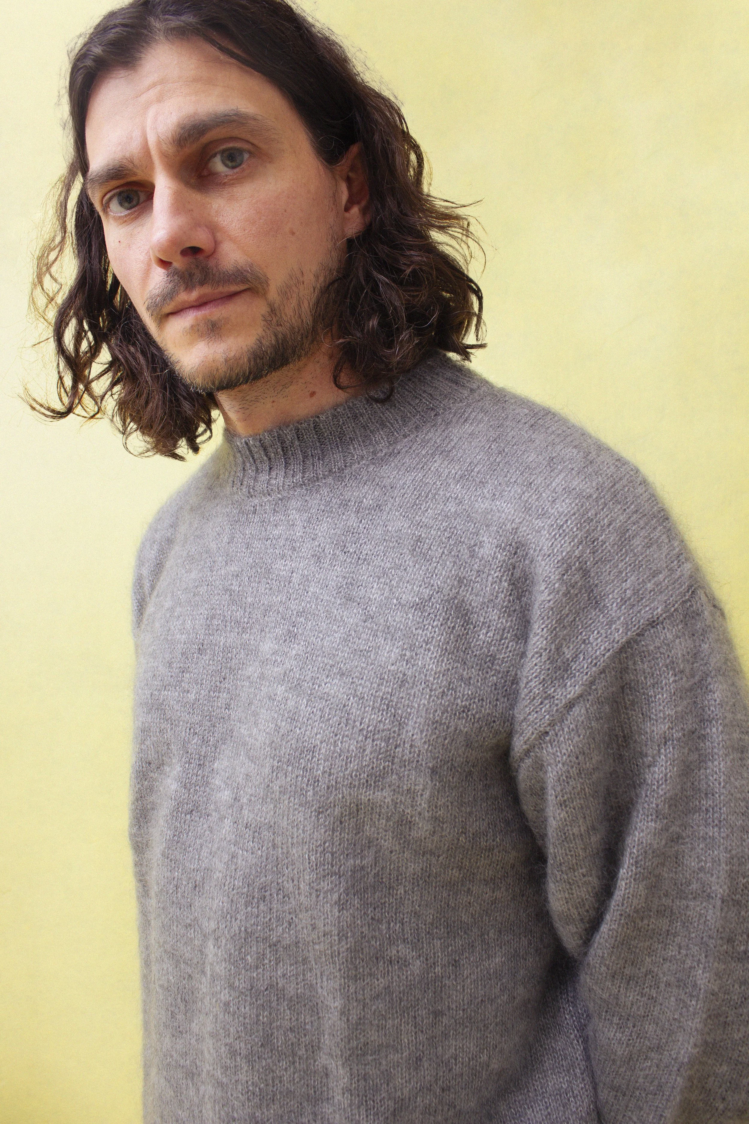 Brushed Mohair Jumper
