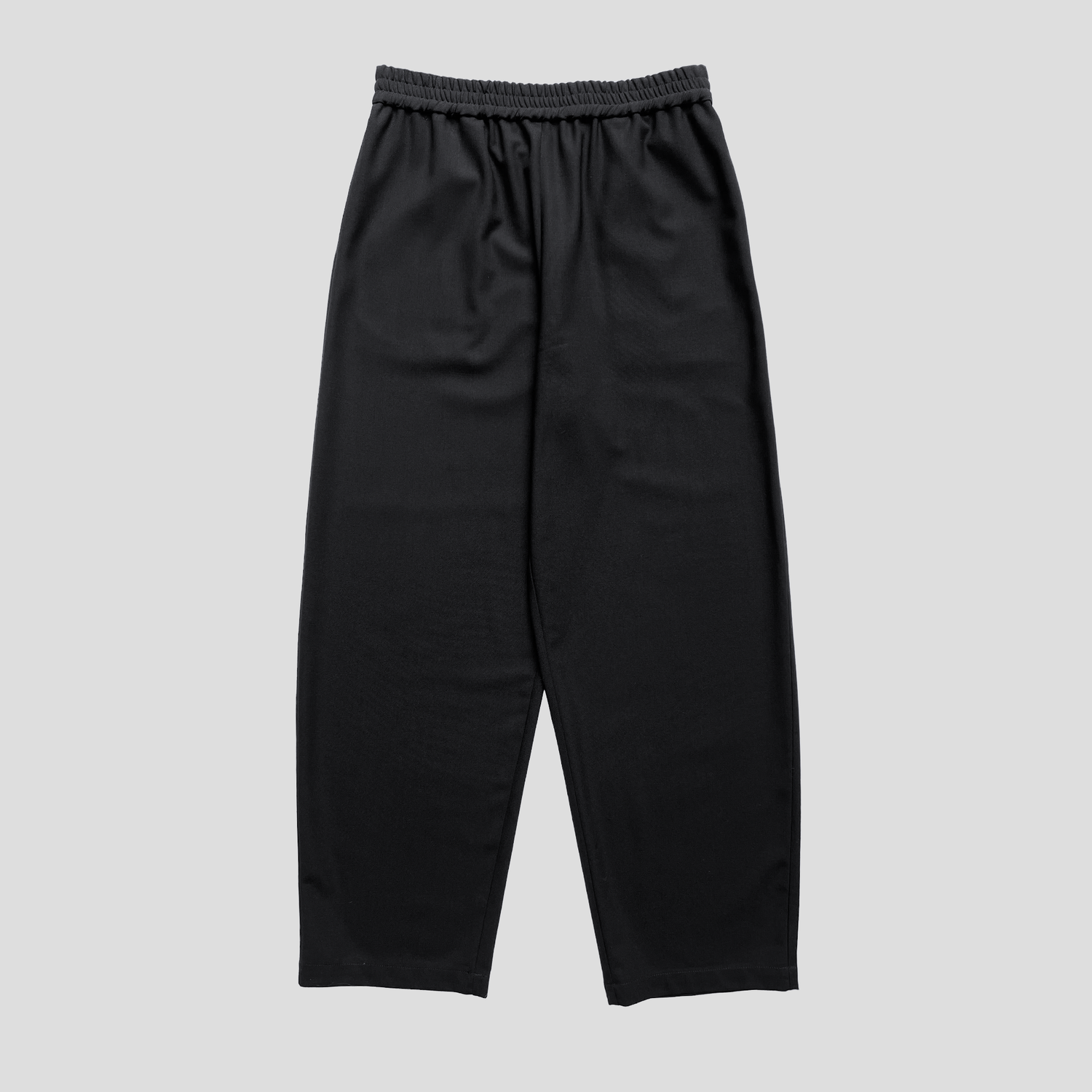 yoke black wool trouser — yoke studio