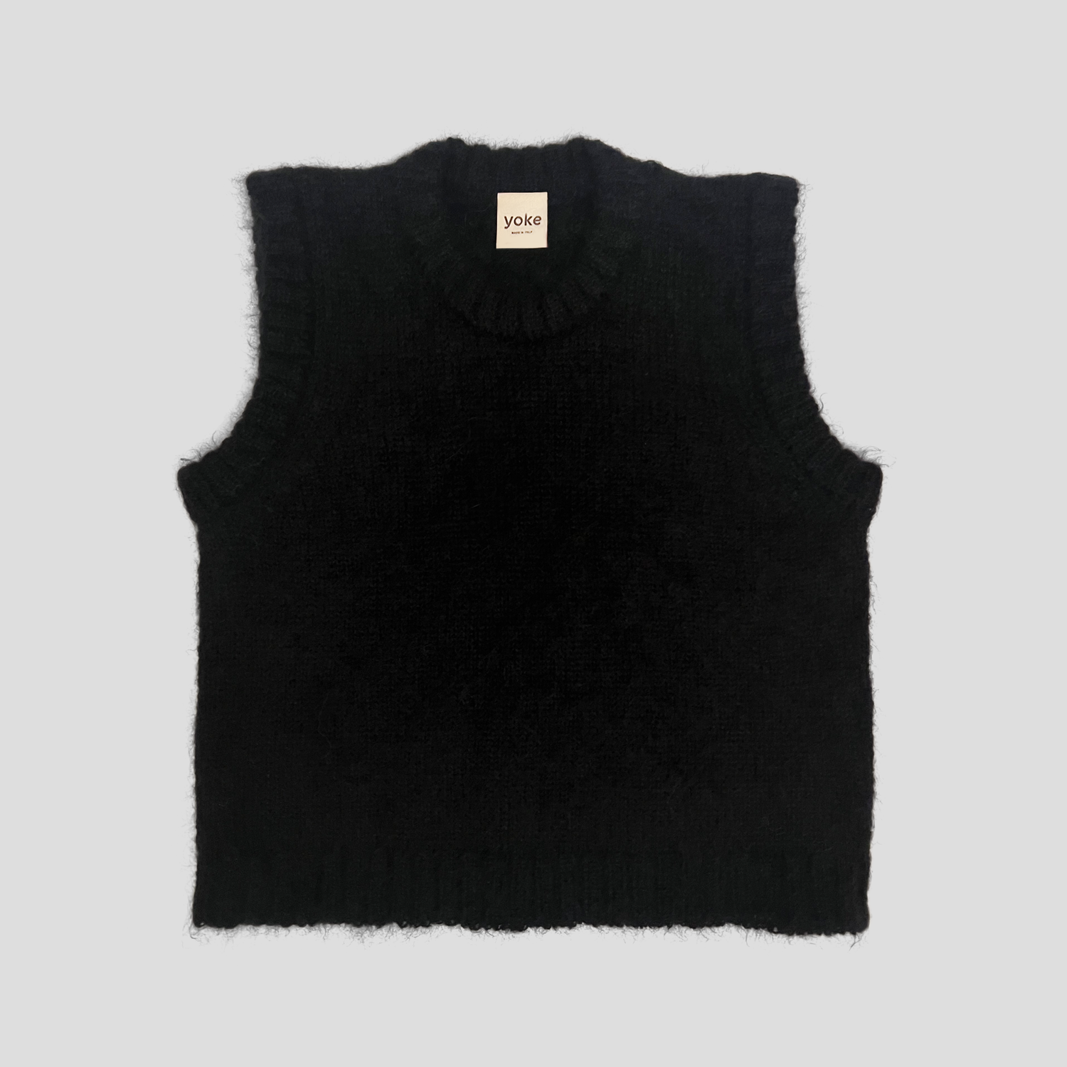 Brushed Mohair & Silk Knit Tank — yoke studio