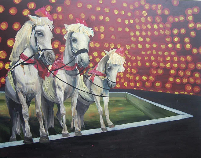Claire Robertson Exhibit at Bacchus Lounge - London