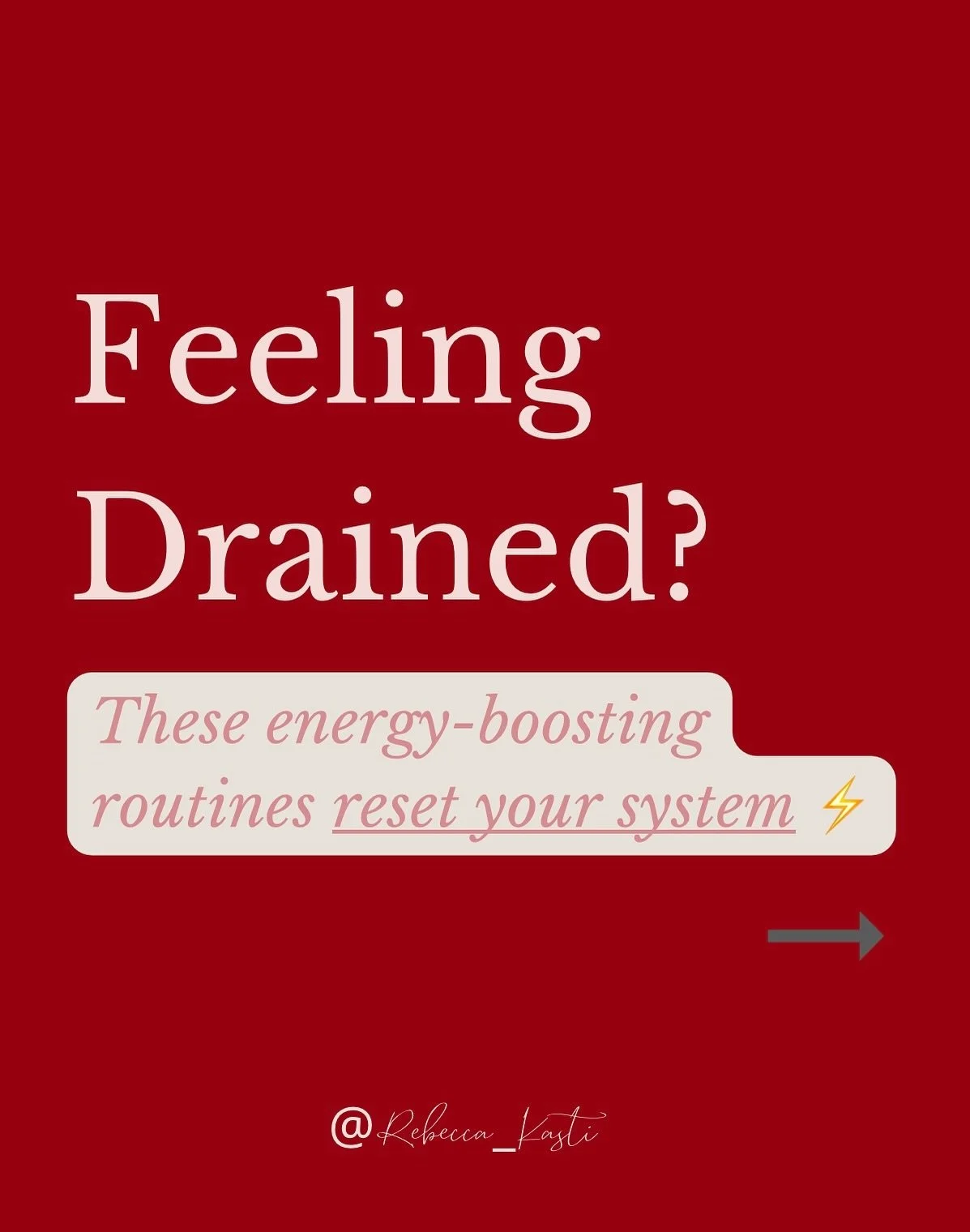 Feeling drained lately? ⚡️

Energy isn&rsquo;t just about what you eat &mdash; it&rsquo;s about the rhythms that frame your day. The smallest rituals can make the biggest difference.

These five energy-boosting routines help reset your system and bui