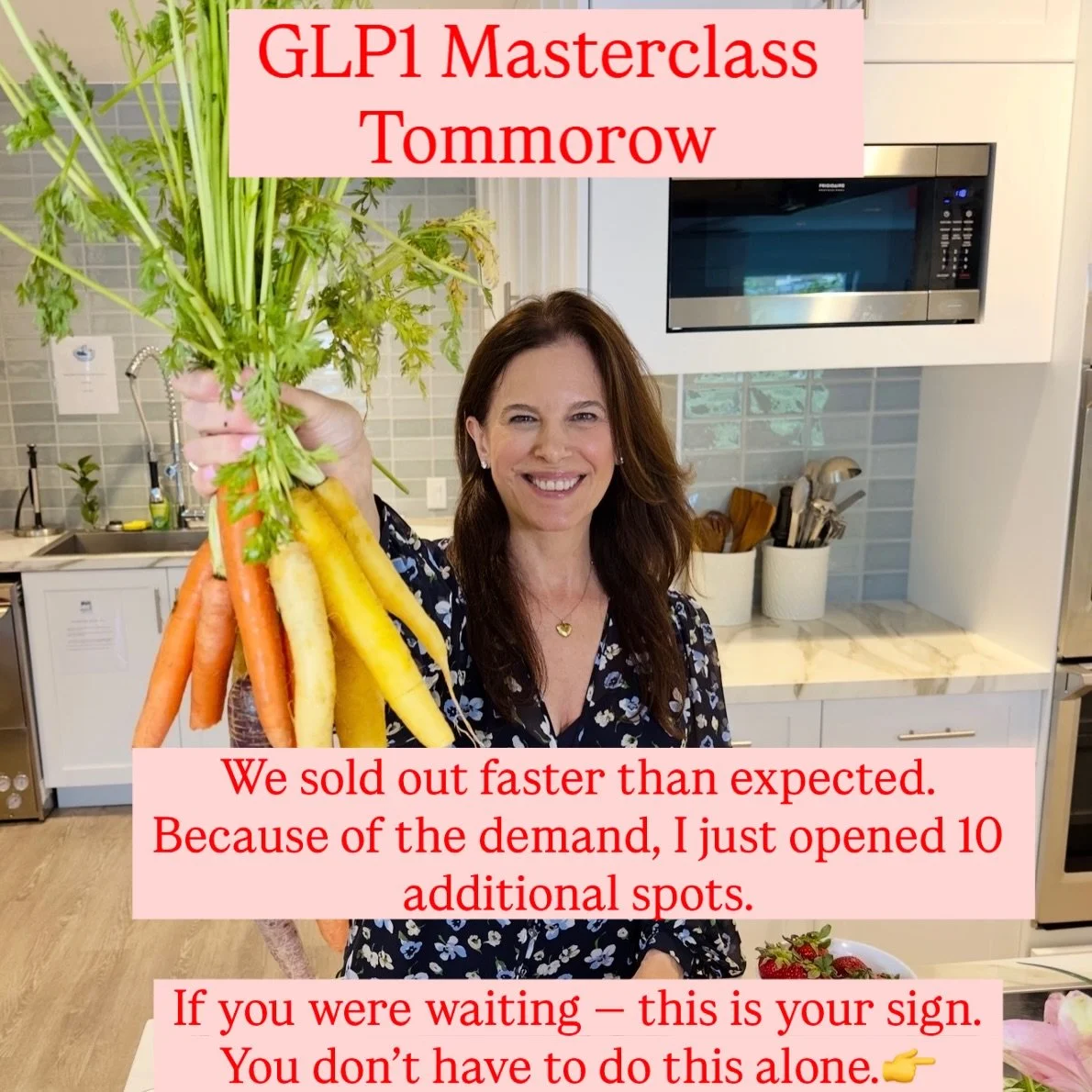 We sold out faster than expected.

Because of the demand, I just opened 10 additional spots.

If you were waiting &mdash; this is your sign.
You don&rsquo;t have to do this alone.

https://l.bttr.to/5kWgm