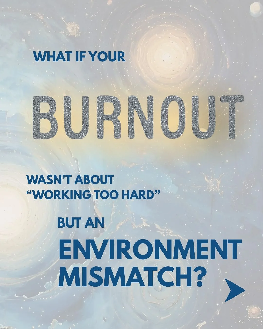What if burnout isn&rsquo;t about working too hard&hellip;
but about working in environments, energy and contexts that don&rsquo;t support your energy? Swipe to find yours ➡️

Your Human Design environment shows you where your body feels safe enough 