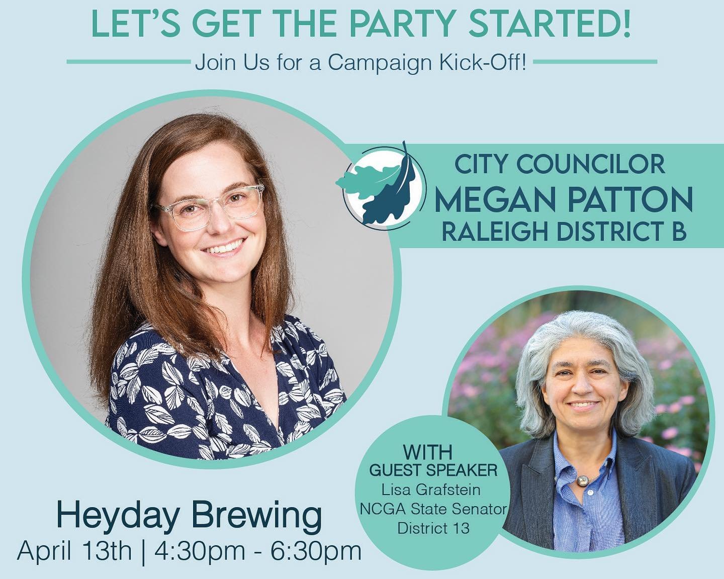 New image, same great company! Please join me and special guest speaker, @lisagrafstein for my campaign kick off. 

Ticket link in bio. 

#ralpol