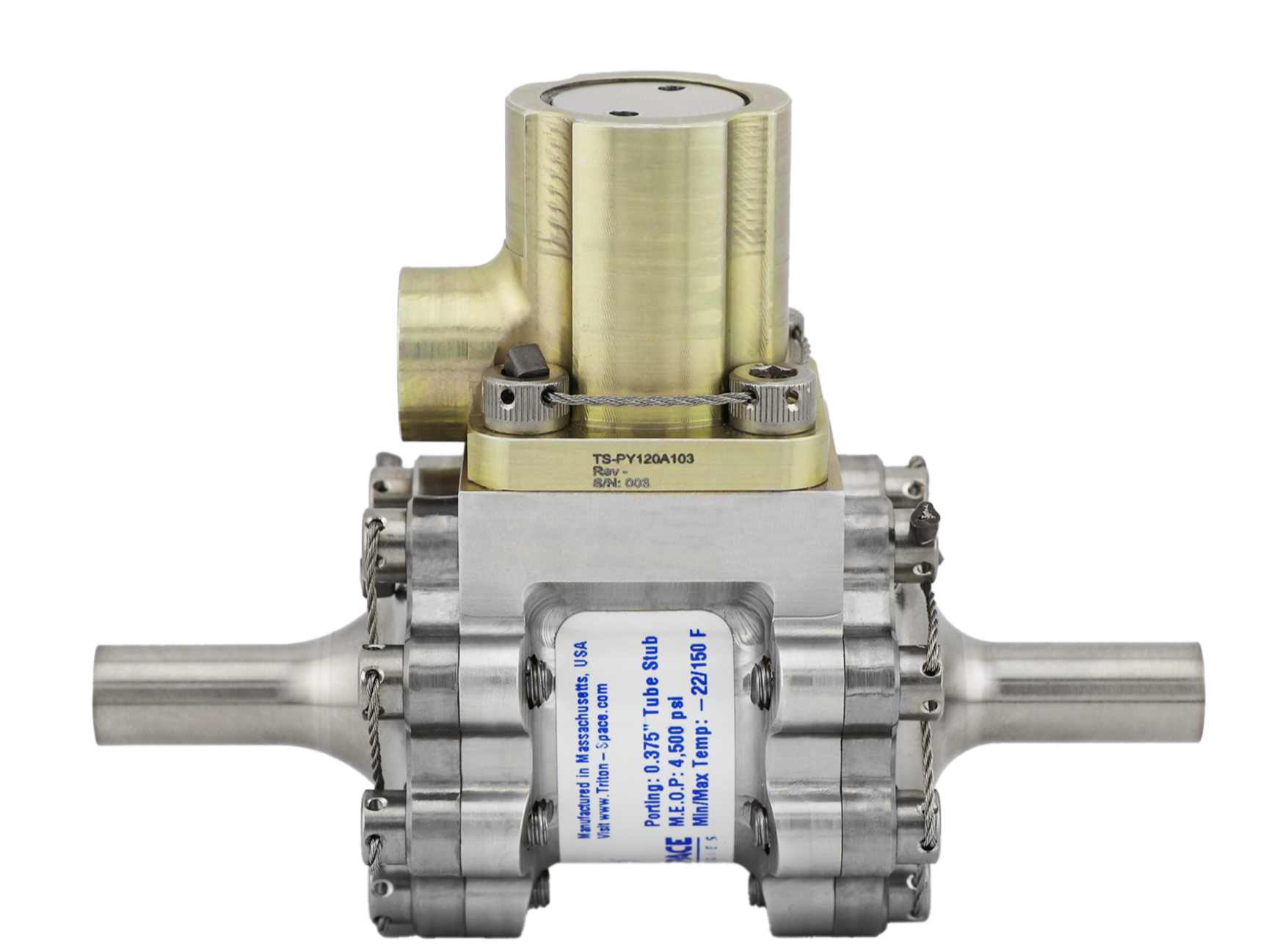 Resettable Pyrotechnically Actuated Valves — Triton Space Technologies