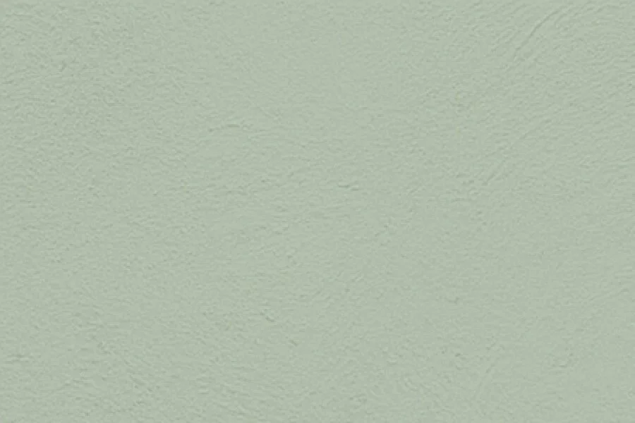 Close-up of a light green textured wall.