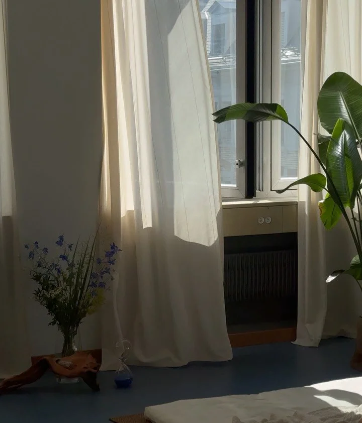 This space has been its own little transformation journey - from empty walls and pure possibility, to a home for connection.

I love filling these walls with touch and presence, slowly shaping it into a place that feels alive. Each quiet moment here 