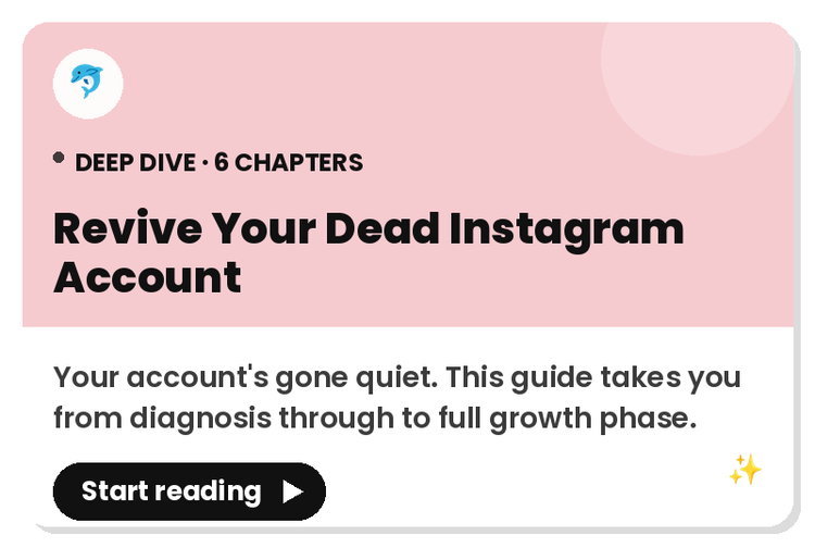 Revive Your Dead Instagram Account