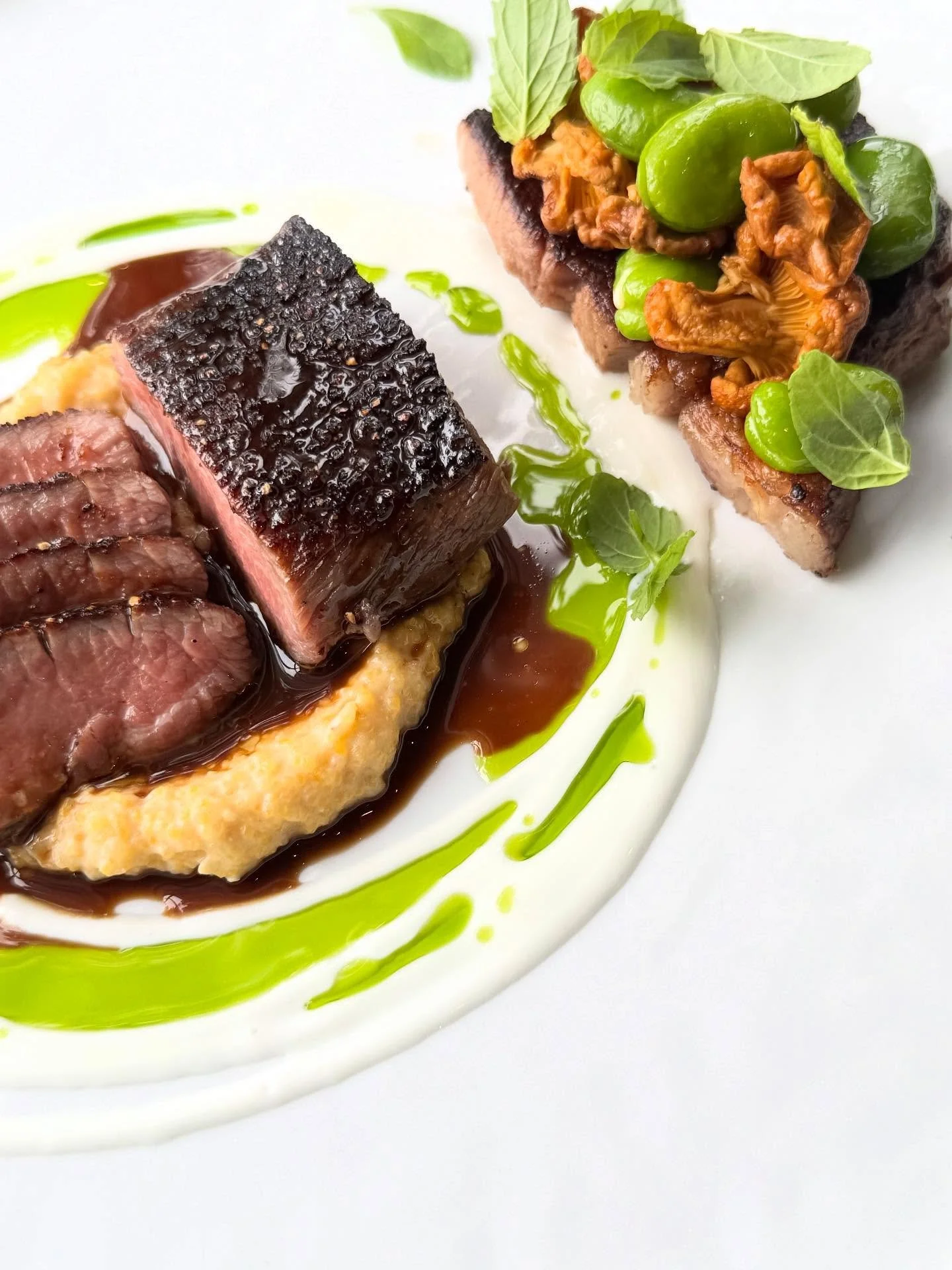 Current lamb dish: saddle and shoulder, local chanties and favas, sheep yogurt, mint
.
.
.
.
.
.
.
.
.
.
#newmexico #taos #nmtrue #landofenchantment #visittaos #taosfoodie #taosskivalley #food #dinner #instafood #taoseats #foodandwine #bonappetit #d