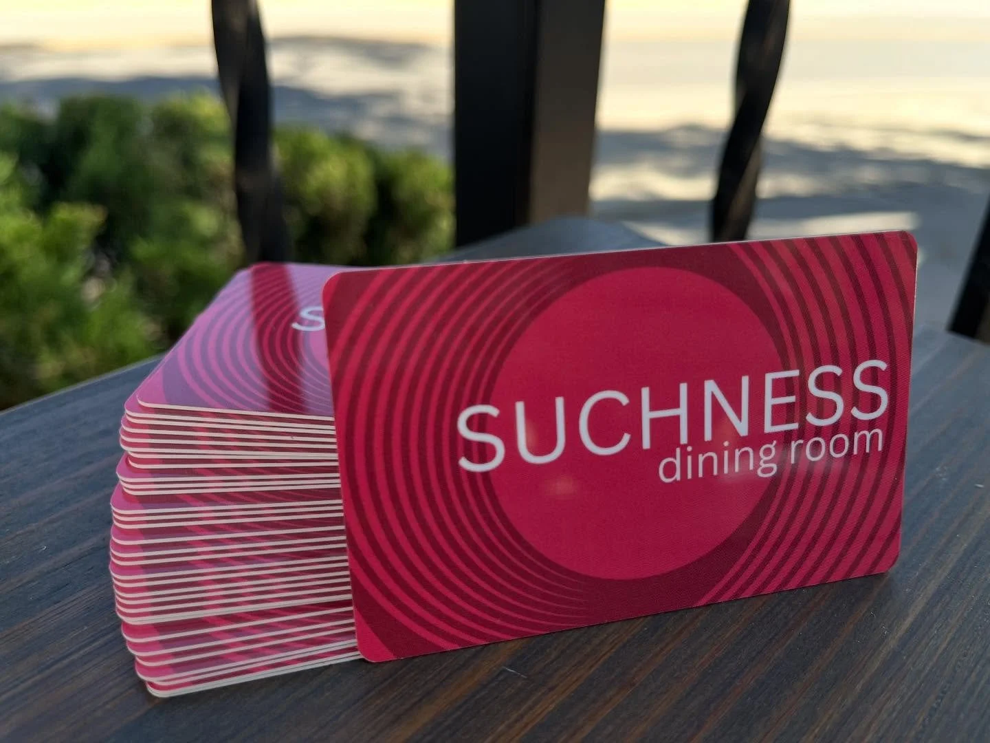The holidays are upon us! Grab a SUCHNESS dining room gift card and for a limited time - now through December 25th - receive $25 for every $100 spent.  In other words - purchase a $100 gift card, receive $125&hellip;purchase a $200 gift card, receive