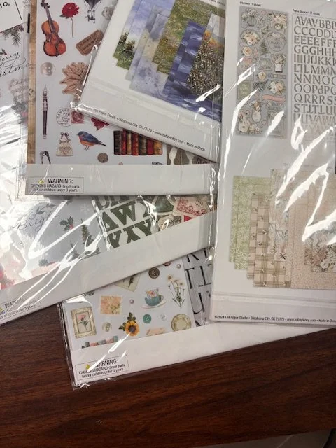 Scrapbooking with Sande
