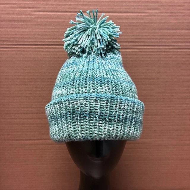 Cozy Teal Knit Beanie