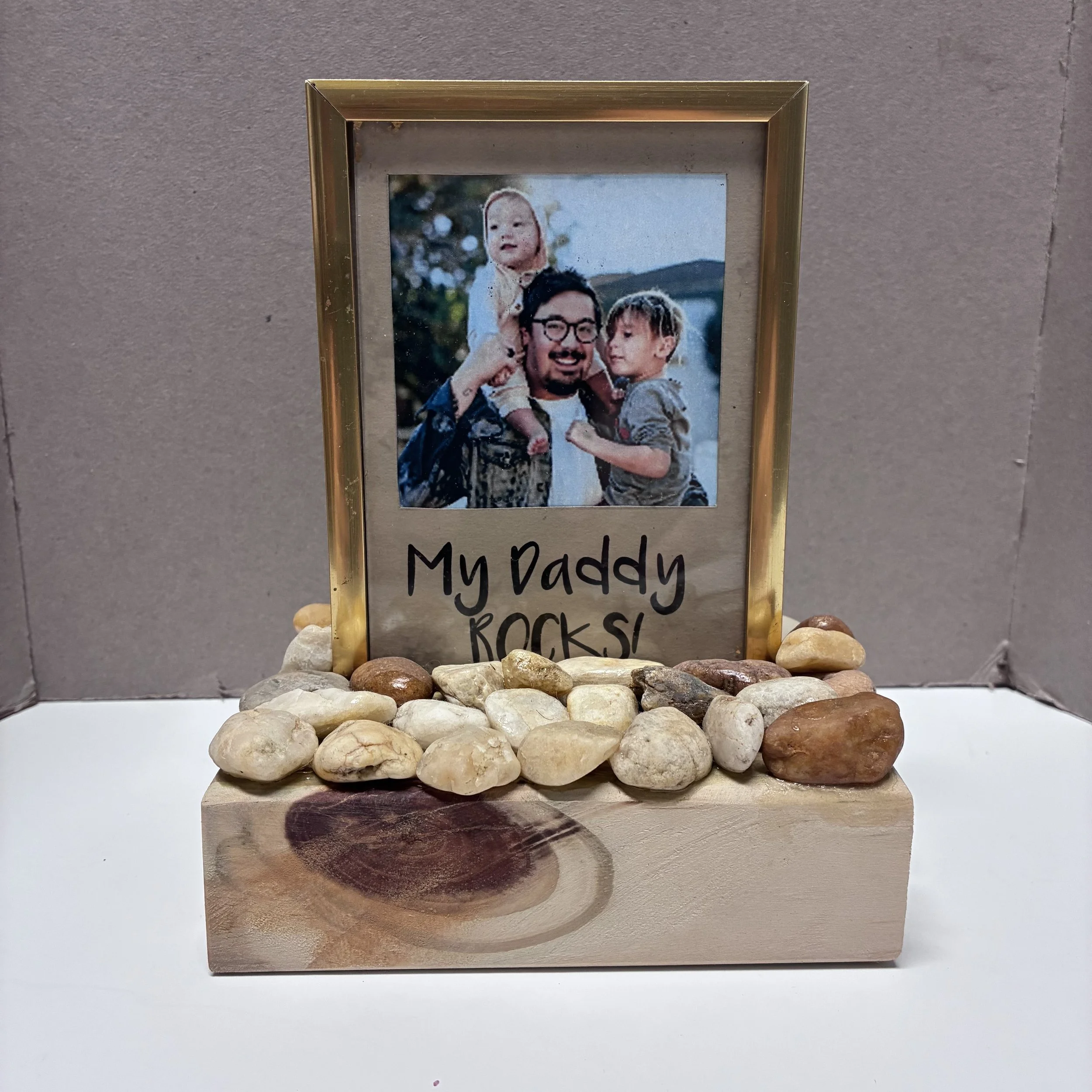 'My Daddy Rocks!' DIY Frame Kit