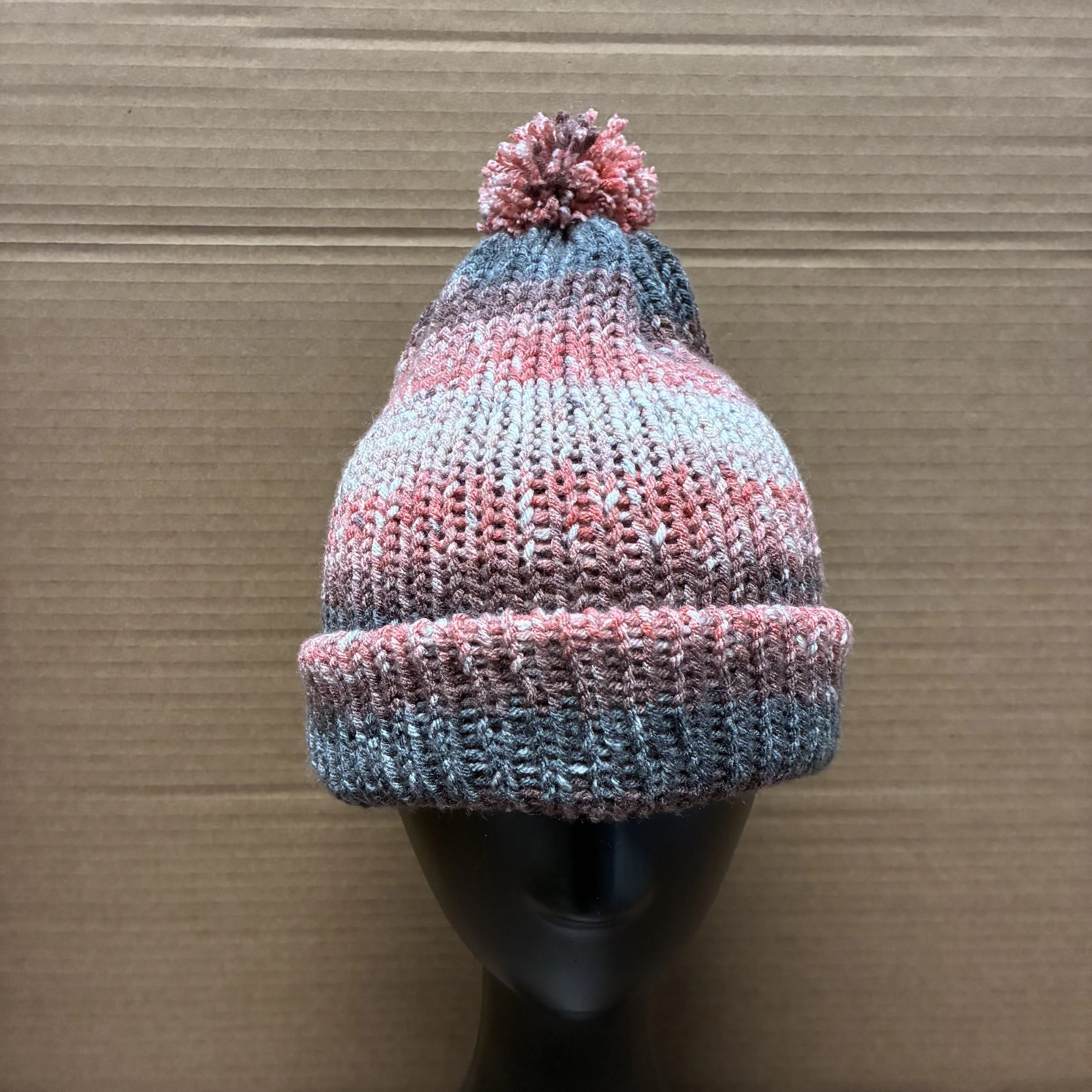 Pink Gradient Beanie