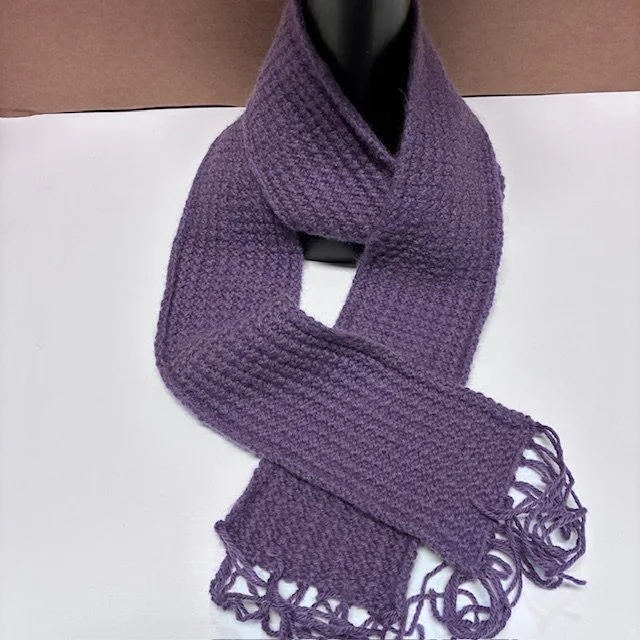 Petite Purple Scarf