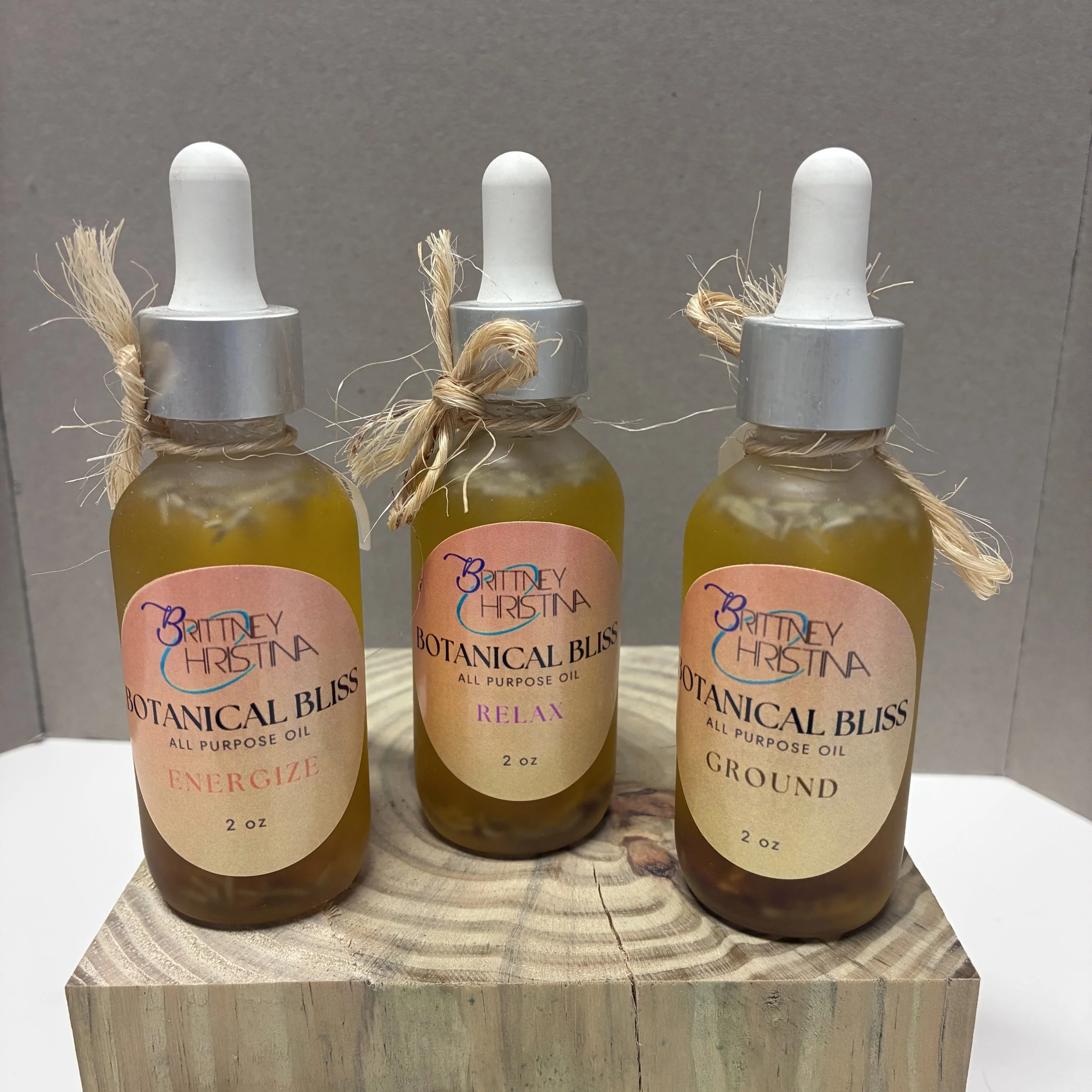 Botanical Bliss Herbal Infused Oil