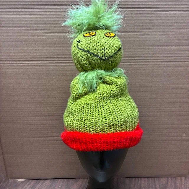 Whimsical Character Knit Hat
