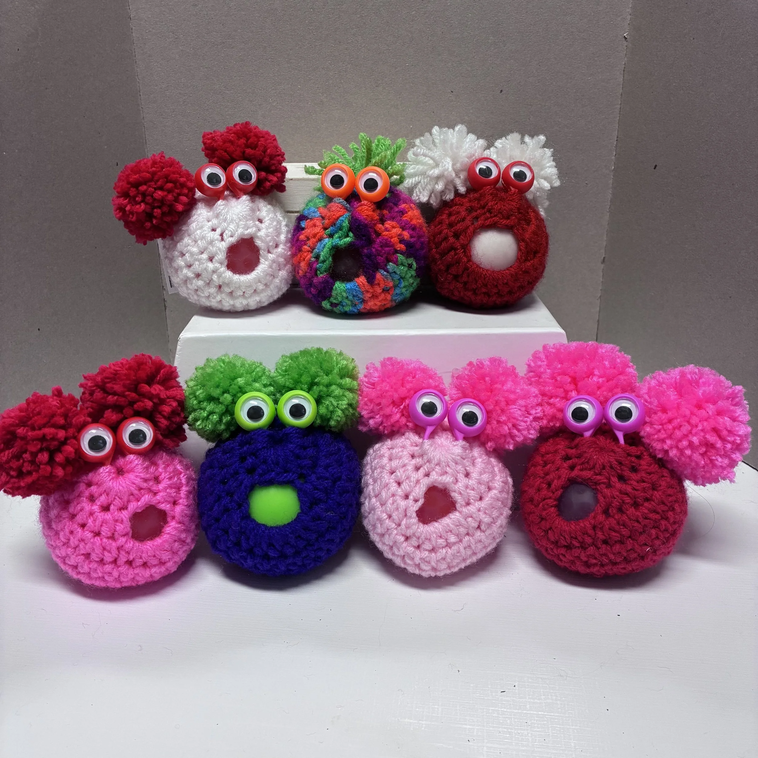 Whimsical Crochet Stress Balls