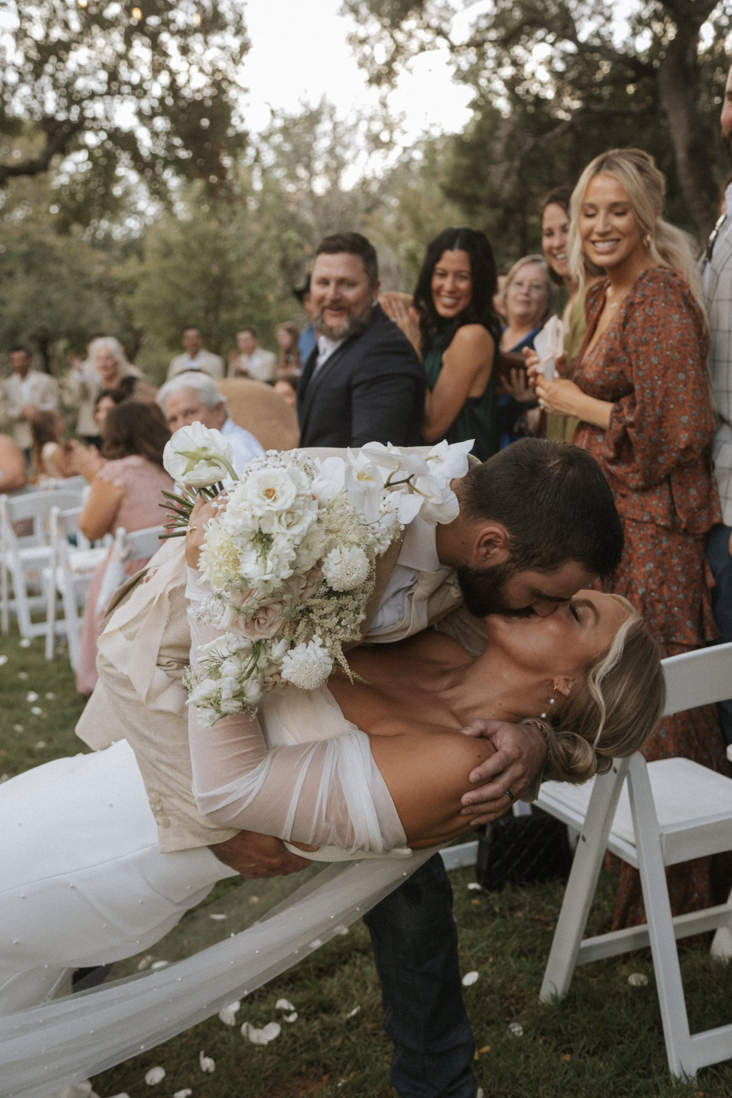 An Elevated Country Wedding in the Woods