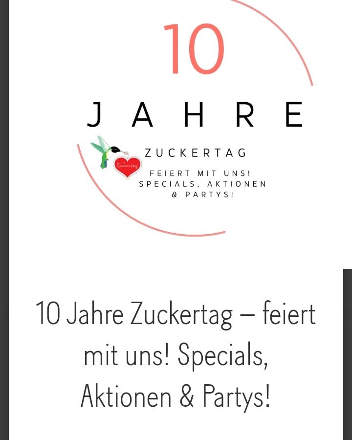 Happy Birthday lieber @zuckertag ! Ihr habt uns manches Mal in den Ferien gerettet, mit euren Fenstern zum schmunzeln gebracht und das Viertel definitiv bereichert. Alles Gute weiterhin! Auf die n&auml;chsten 10 und mehr... #kids #kindermuenchen #dre