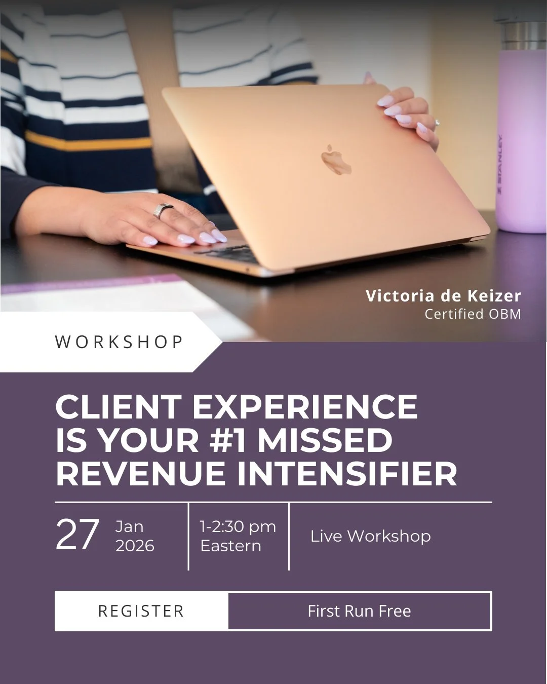 You don&rsquo;t need another funnel.
You don&rsquo;t need another freebie.
And you definitely don&rsquo;t need to work harder.

What you do need?
A client experience that actually knows how to make you money.

Because if your revenue feels unpredicta