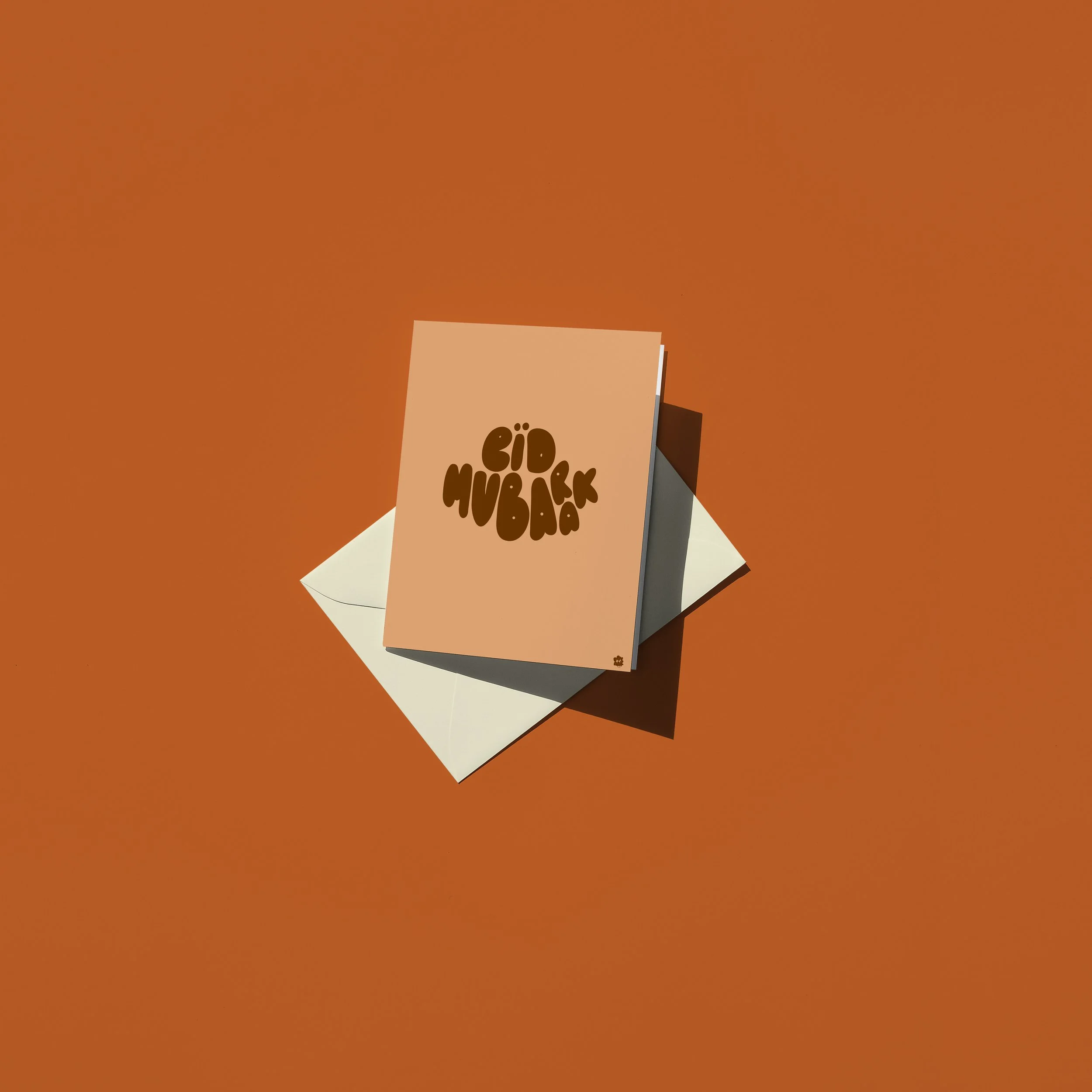 Carte Eïd Mubarak makrout