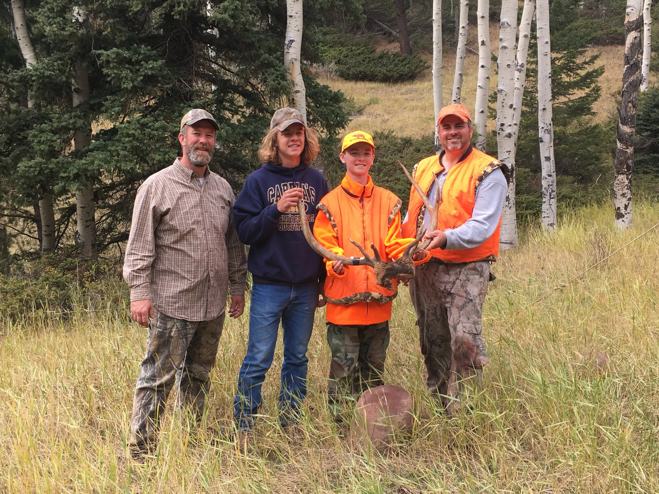 Nick D. packing out both hindquarters with Pack Out Bags