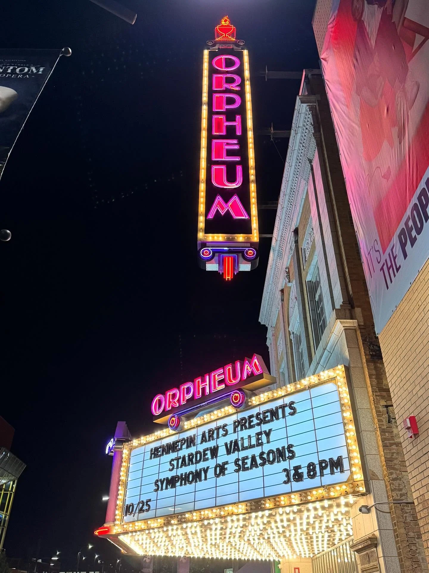 Stardew! We love you! Two sold-out performances at the Orpheum Theatre in Minneapolis- WHAT AN AUDIENCE! Thank you maestro&nbsp;Brian Eads&nbsp;for leading this delightful score with so much artistry and positivity. Our 35-piece orchestra soared unde