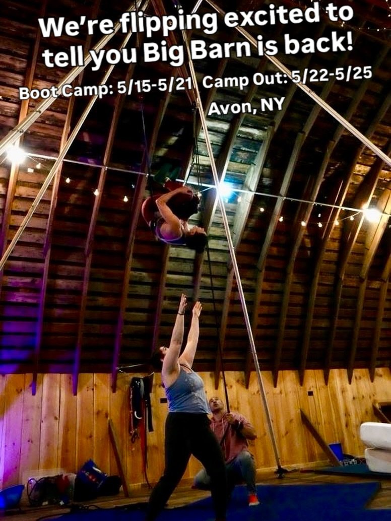 Looking for your next adventure?? Come stay, play, train and move with us this May!! Tickets for both Boot Camp and the Camp Out are now live!  Got questions? Check out the FAQ page on our website (links all in bio) or drop them below to hear from ou