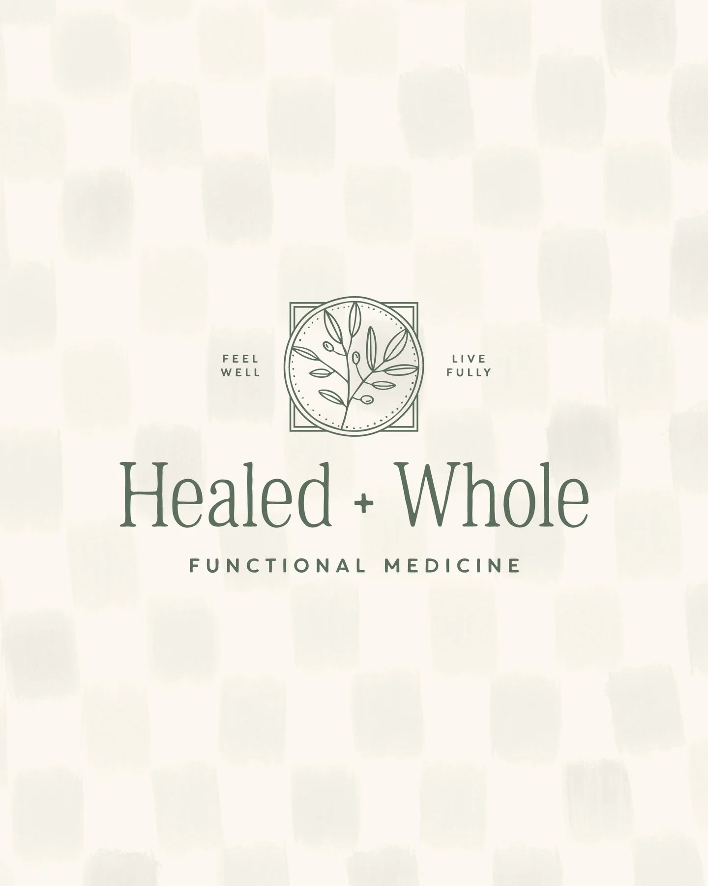 Branding reveal for @hwfunctionalmedicine_ 🌿

Healed + Whole is a functional medicine practice in Colorado Springs led by Erin Walkley, PA-C, RD&mdash;focused on personalized, thoughtful, story-led care&mdash;not just managing symptoms.

Erin aims f