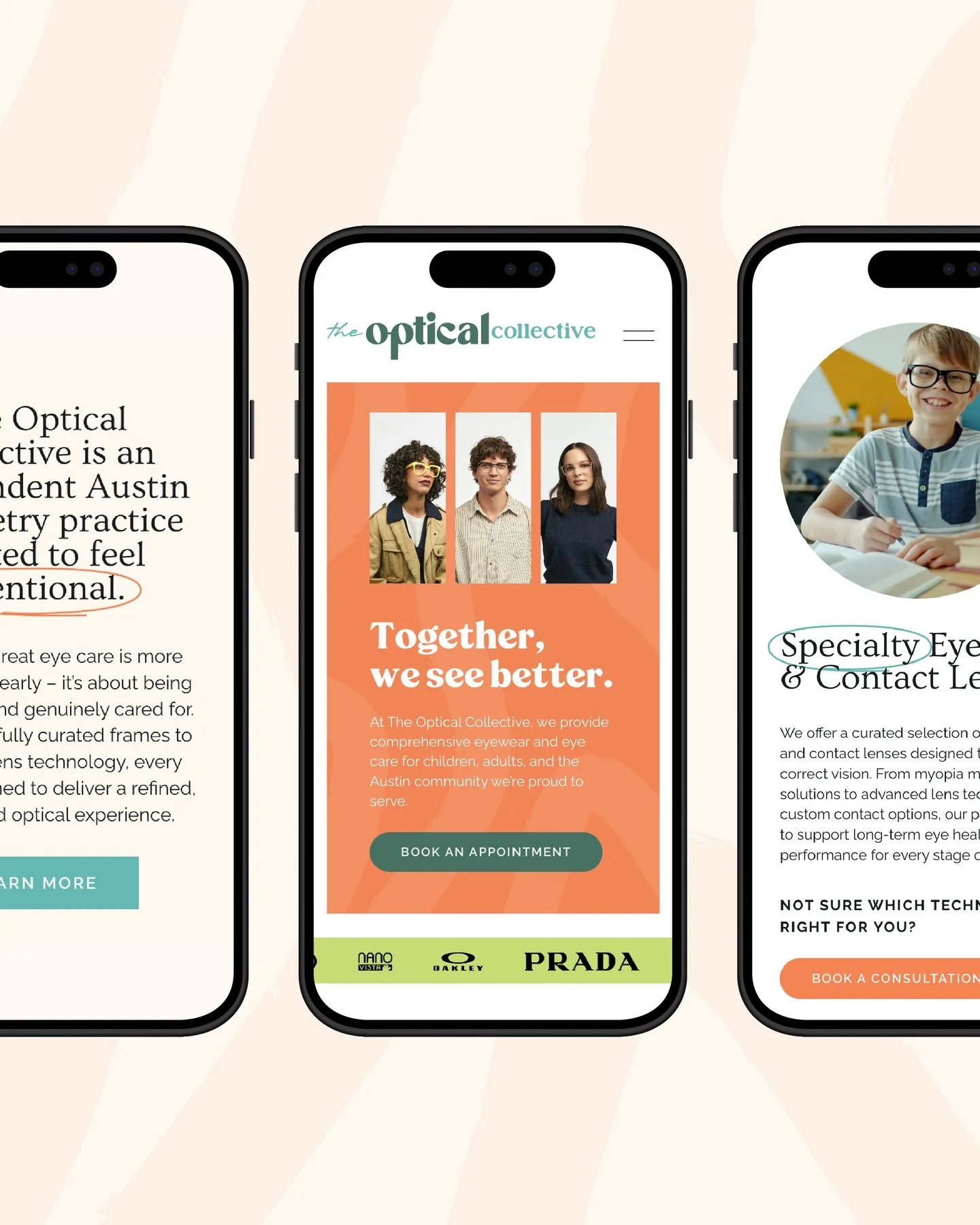 New website is LIVE for @theopticalcollective_ 🎉🤓

After a major rebrand&mdash;from franchised to privately owned&mdash;The Optical Collective needed a website that matched the fresh energy and momentum of its new identity.

Enter @rockfishdesignst