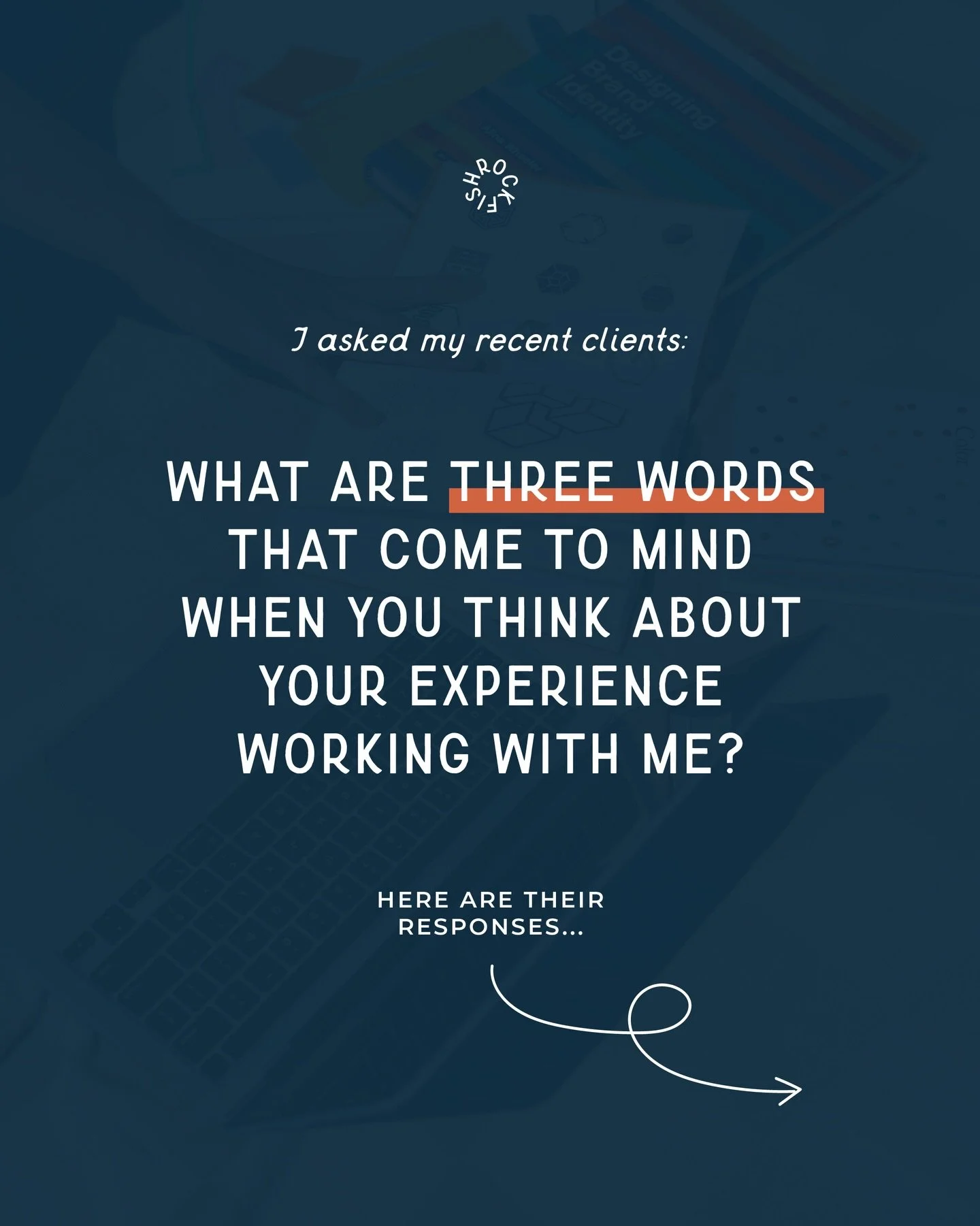 Behind every one of those words is a project process I&rsquo;ve spent years refining. 👩🏼&zwj;💻

Here&rsquo;s the super basic breakdown:

☝🏻Step One: Create a memorable, meaningful logo suite and brand assets that elevate my client&rsquo;s busines