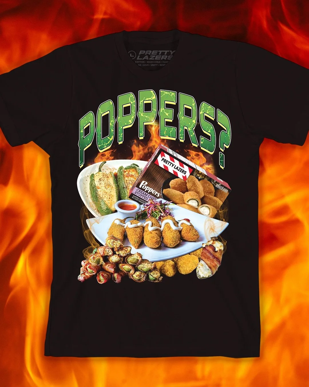 It&rsquo;s On and Poppin!🌶️ You asked for it, we made it happen! Super official shirt drop now live! Link in bio.⛓️&zwj;💥
.
.
.
.
#ravebae #edmfit #ravefam