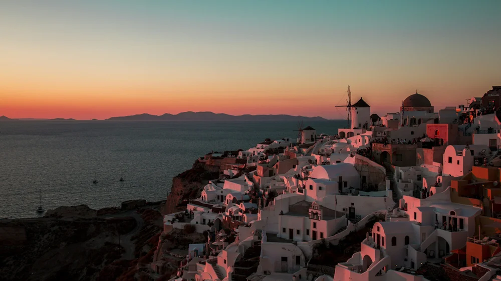 Santorini luxury sunset cruise