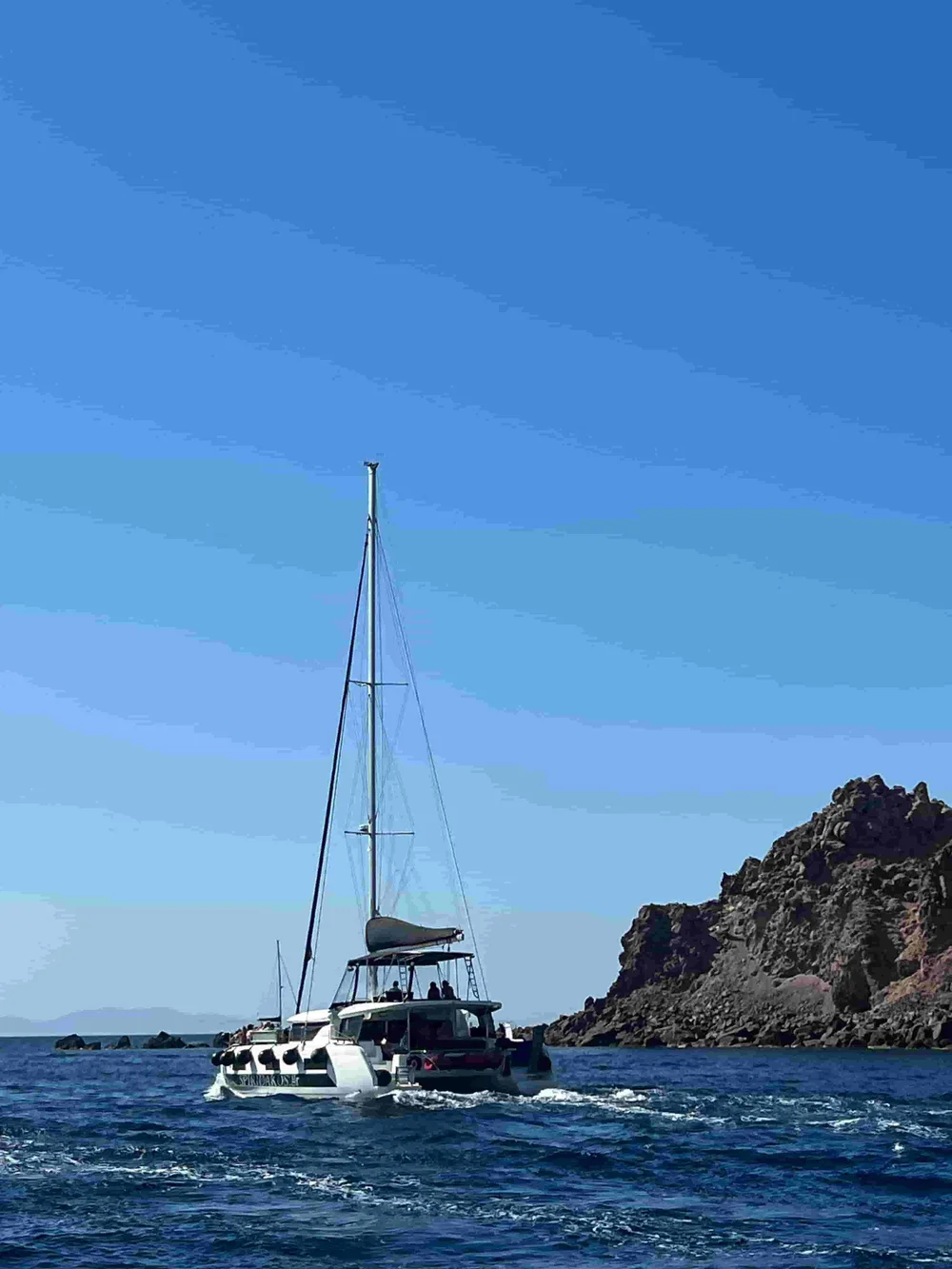 Santorini luxury sunset cruise