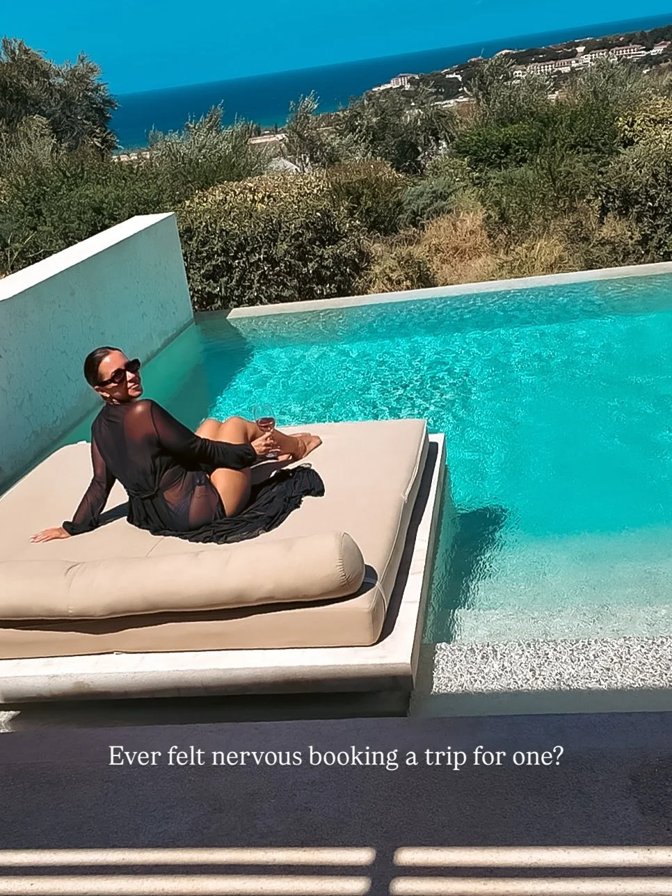 Did you know I design custom itineraries for women travelers?

From boutique hotels to solo-friendly dining, I plan every detail so you can travel with confidence. 

Where&rsquo;s your dream solo trip? 

Let&rsquo;s make it happen!! 🍾

✨ I&rsquo;m a