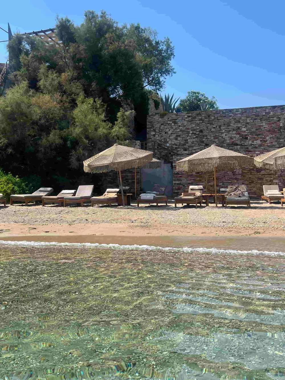 Private Beach at Lesante Blu