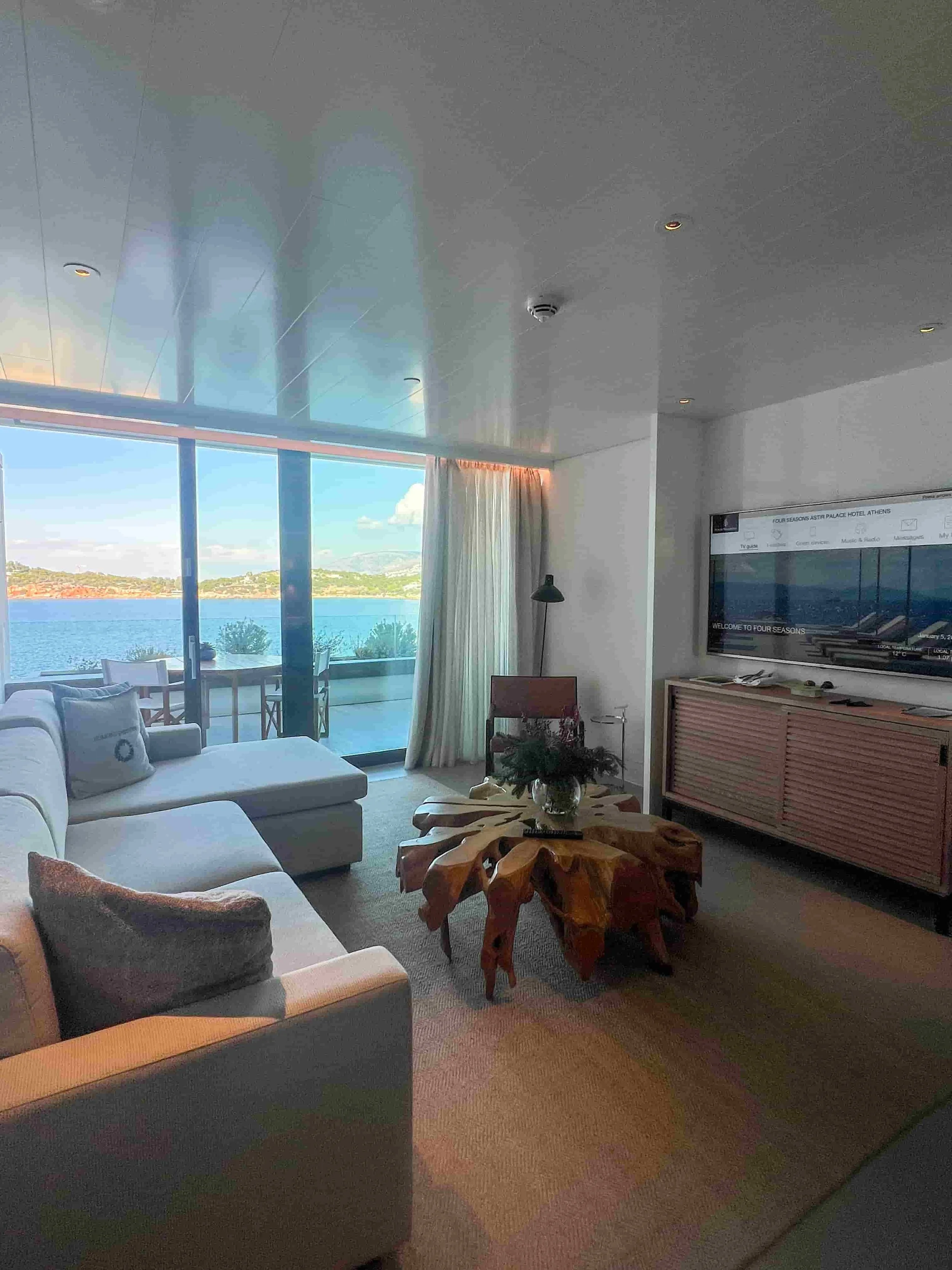 Best Places and hotels for female solo travelers is four seasons Athens. Luxury travel lifestyle
