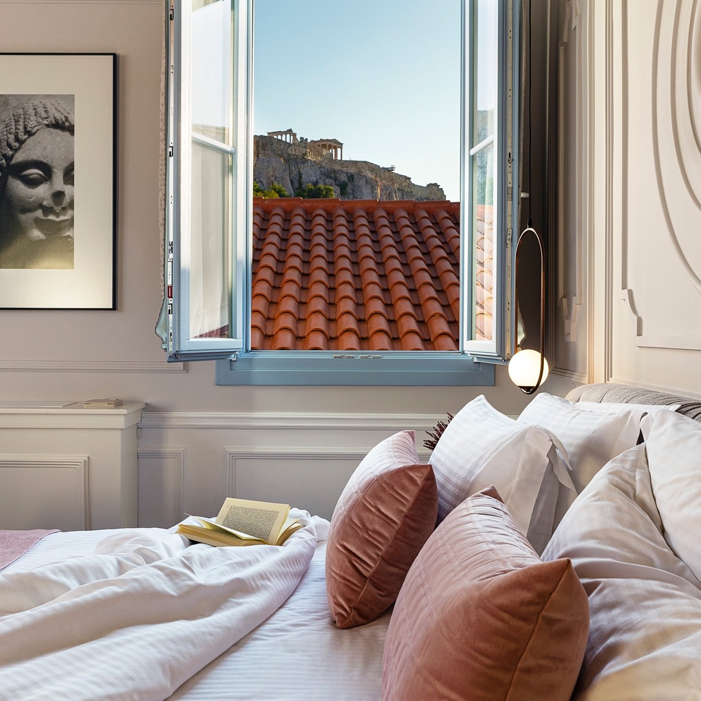 The right hotel changes everything.

When the hotel feels calm, everything else follows.
Boutique stays set the tone.

Last year, I wasn&rsquo;t planning to stay in Athens.

After island hopping through the Ionian, I was exhausted and ready to be hom