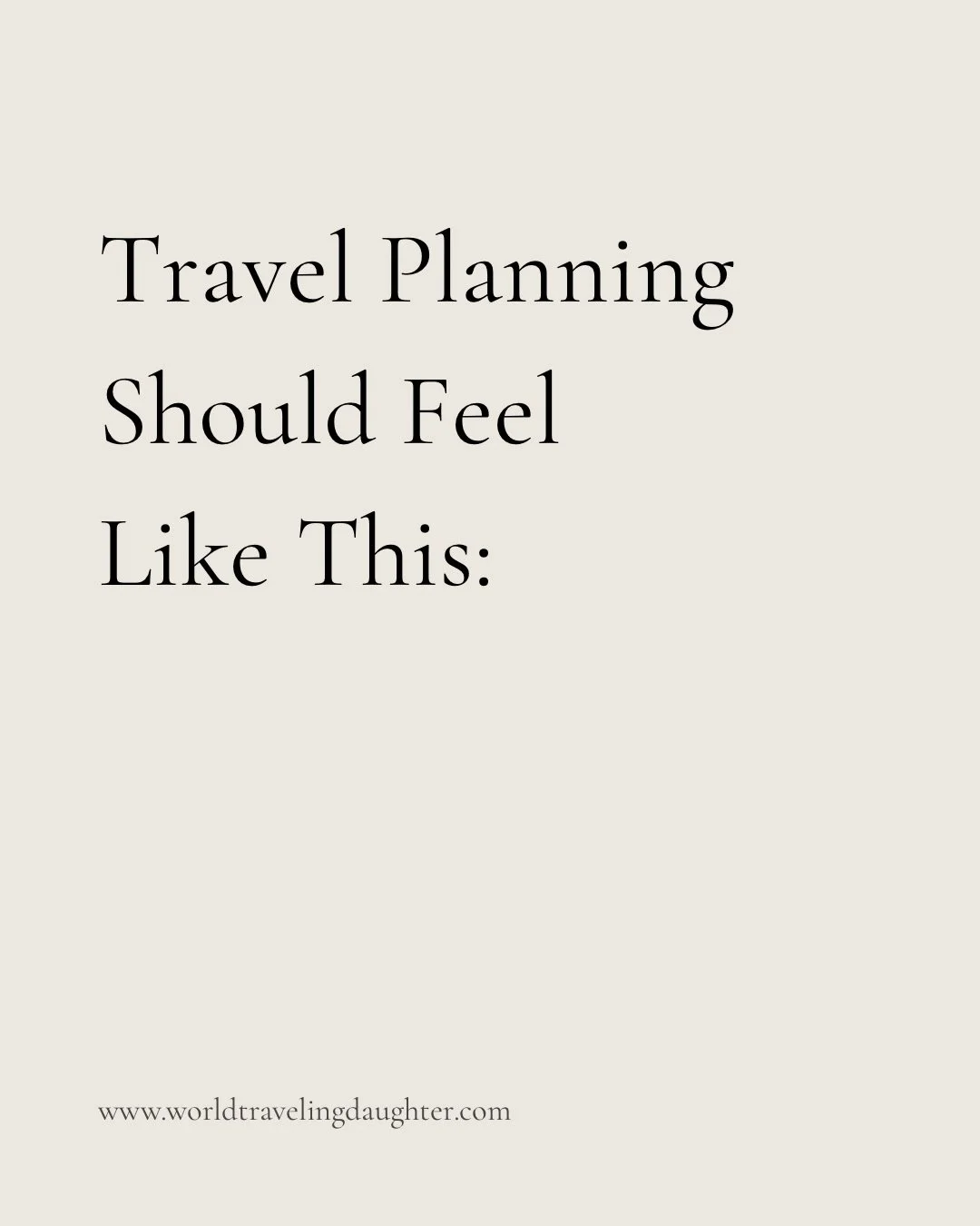Most people don&rsquo;t struggle with travel.
They struggle with decisions.

Where to stay.
What&rsquo;s worth it.
What actually matters.

That&rsquo;s where things become overwhelming.

Luxury travel isn&rsquo;t about more.
It&rsquo;s about ease.

T