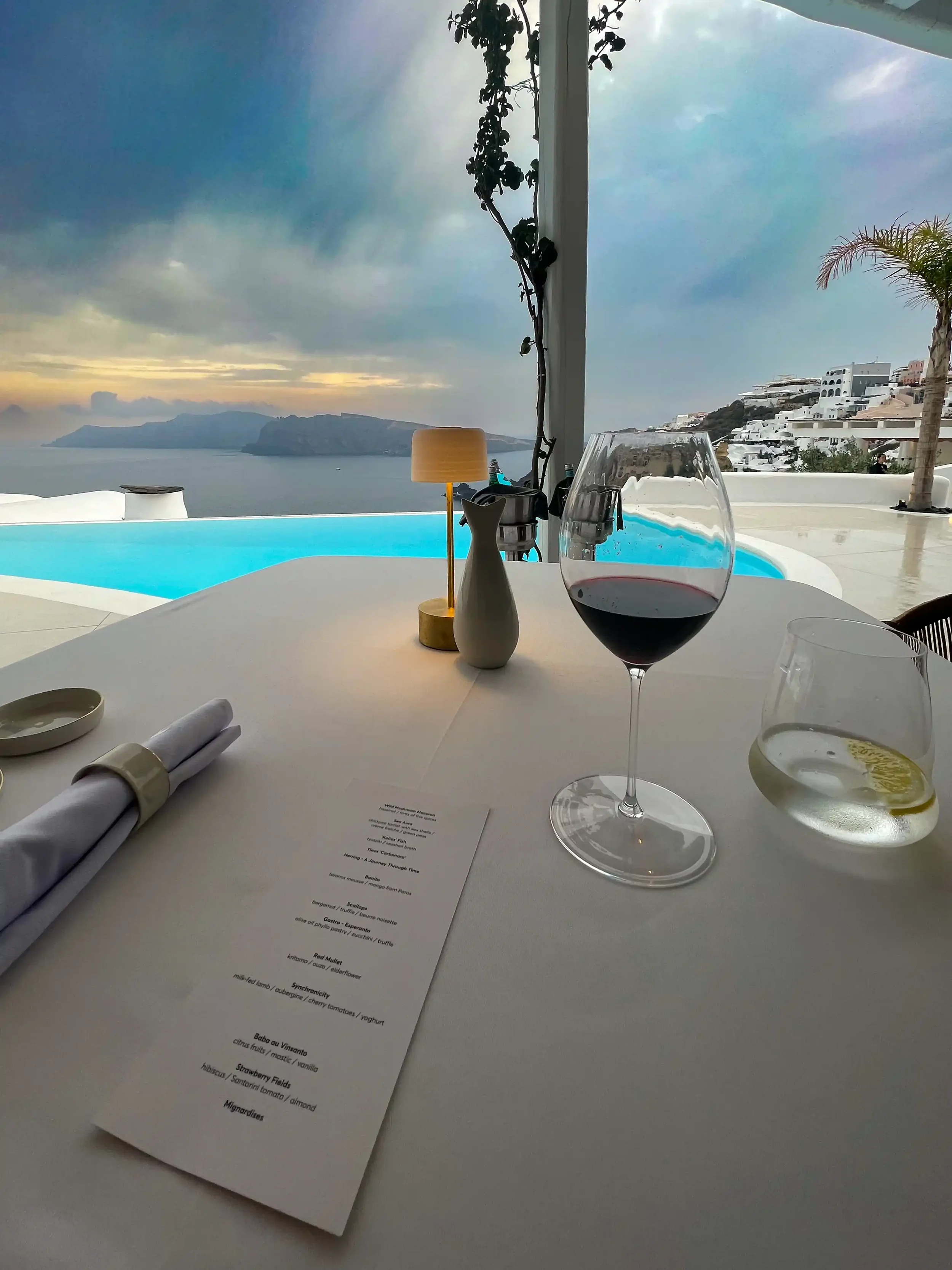 Table for One in Santorini a solo dining experience at Botrini's