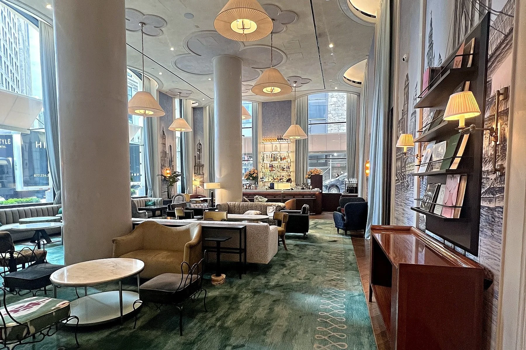 The Wall street hotel NYC hotel vetting for women, Kayla's stay in May 2025.