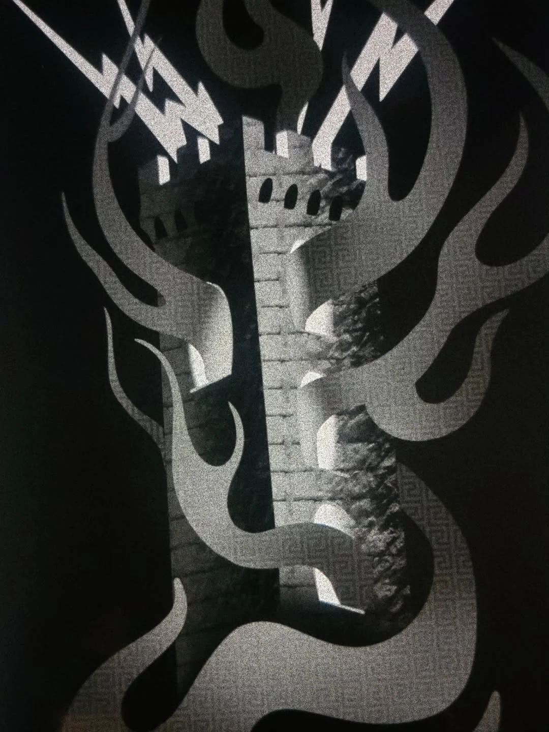 The Tower in progress for the @intangibledimensionstarot ! Stay tuned for updates on the Kickstarter launch. Go follow the account! 

#tarotcard #tarotdesign #tarotart #thetower #illustration