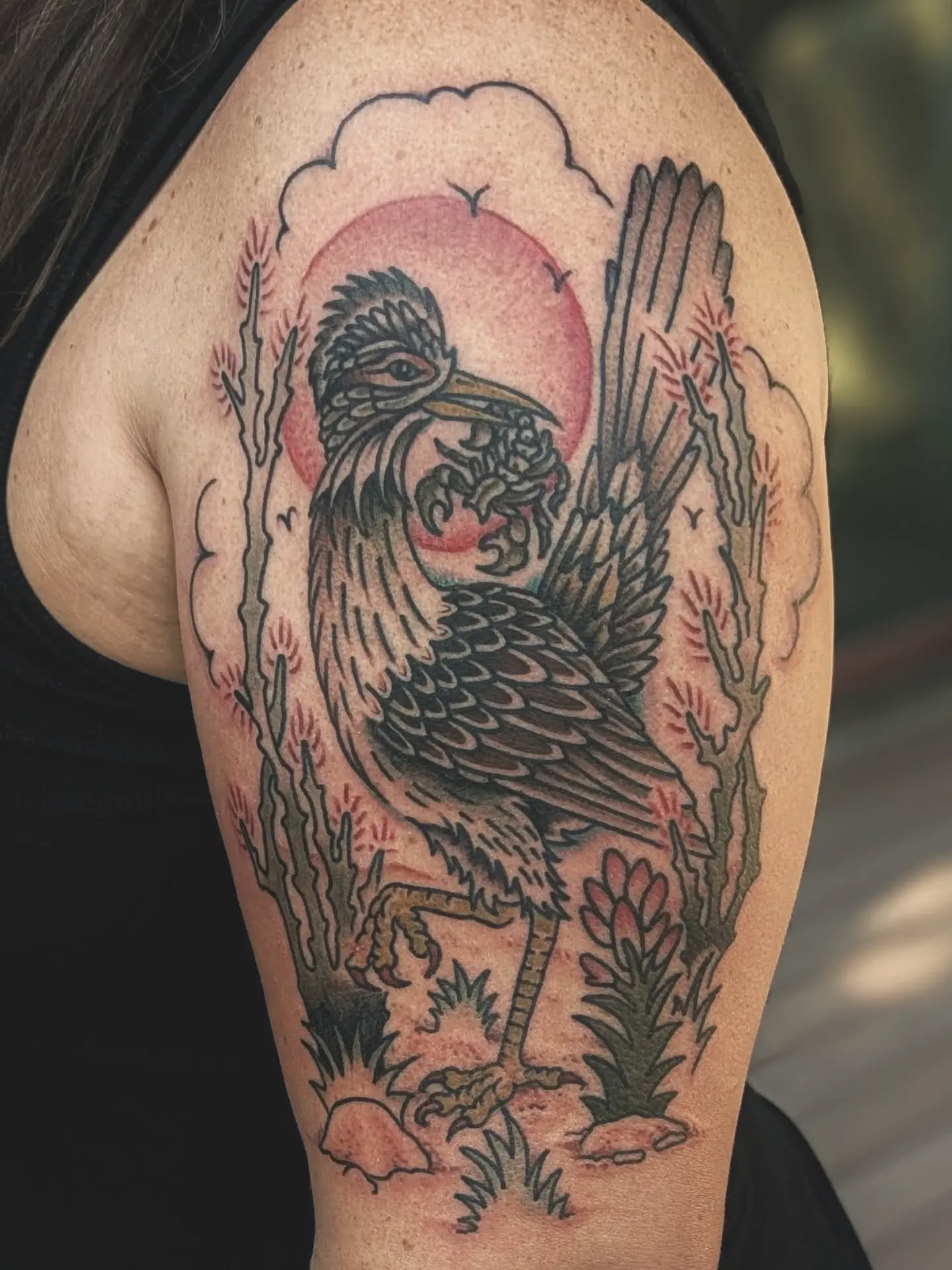 Kris came over from Denver to get this road runner in celebration of her birthday! Great to see you dood 🫶 was great to catch up and make this for you! @kriscrowell10.21

Message me for booking!

#tattoo #roadrunnertattoo
