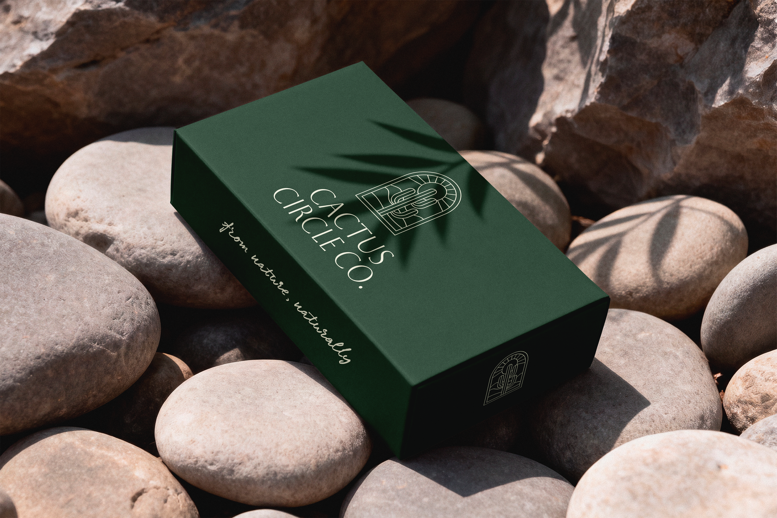 Rectangle Box Mockup on River Stones.png