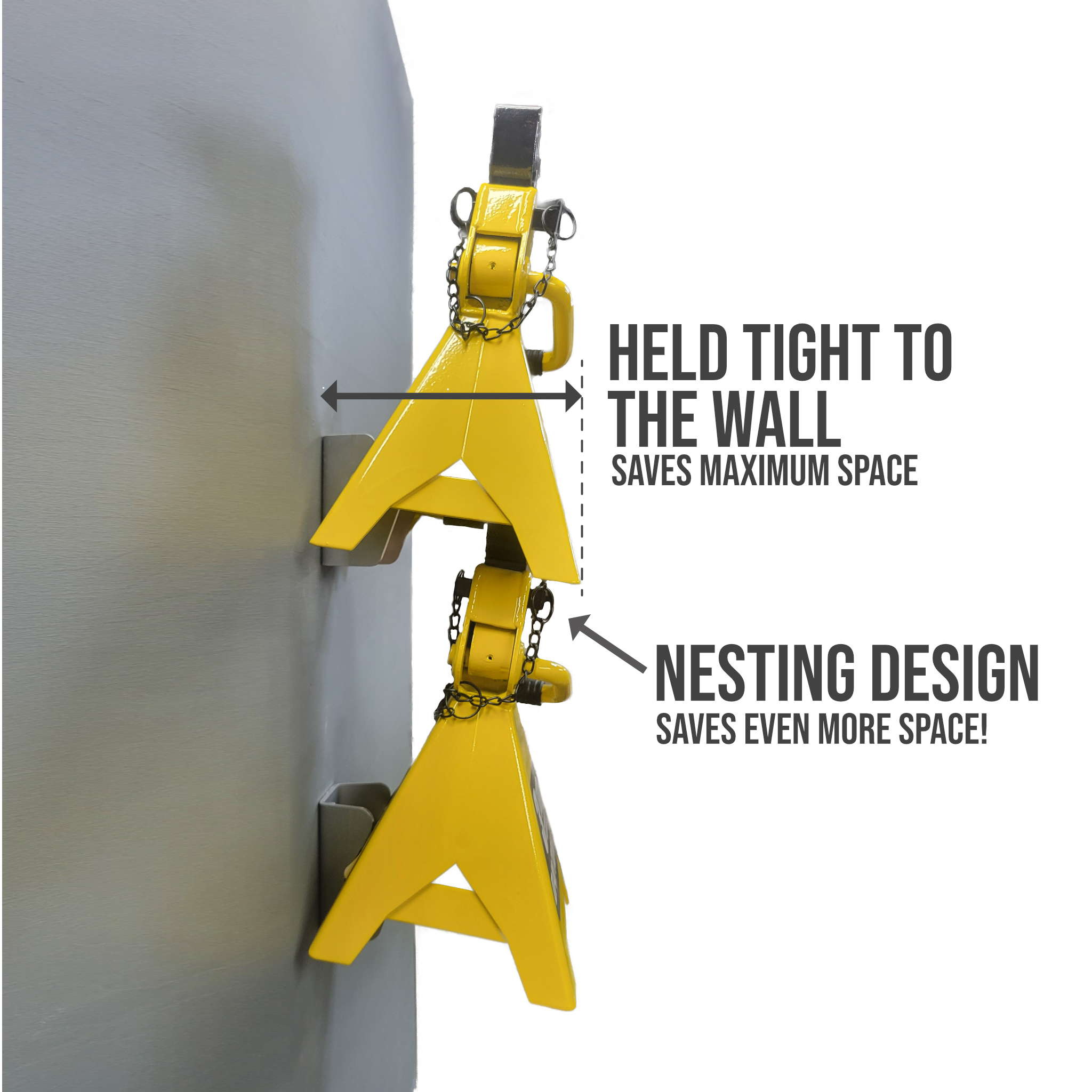 Stingray, 3 Ton Jackstand Wall Mounts, Photo3.png